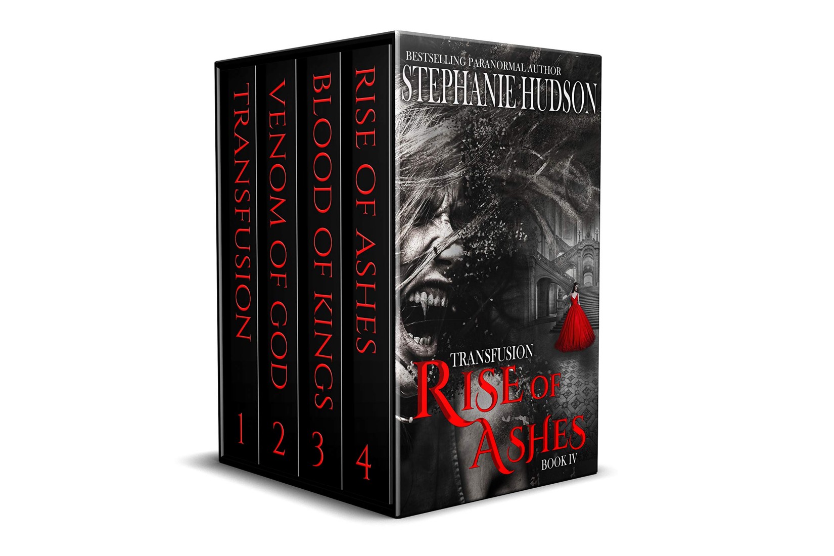 Transfusion Saga A Vampire King Paranormal Romance: Books 1 to 4