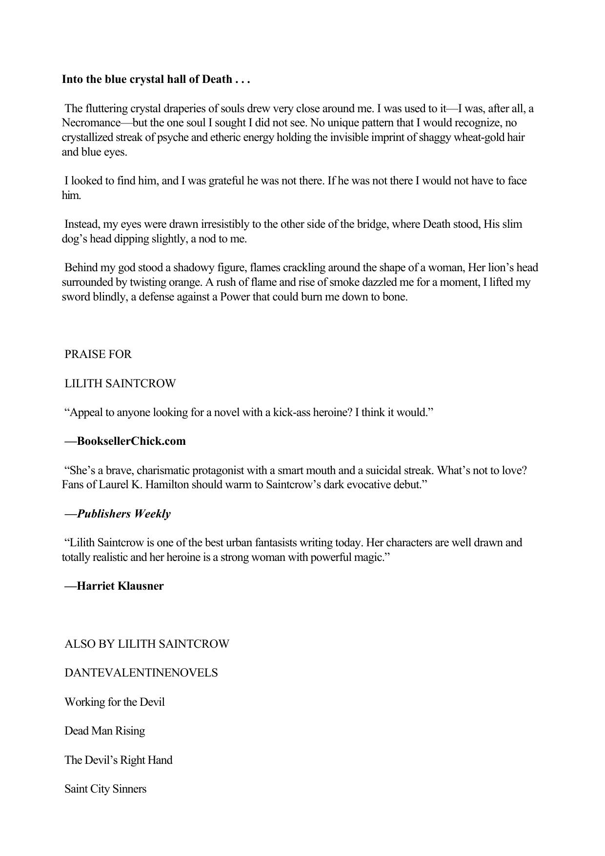 The Devil's Right Hand