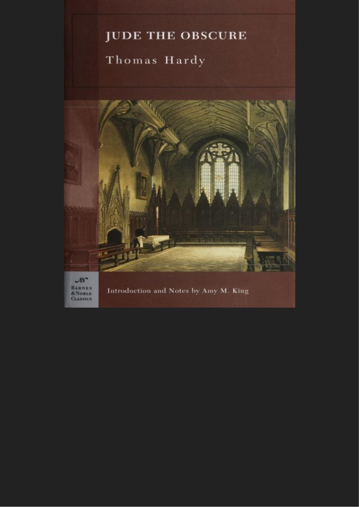 Jude The Obscure Annotated