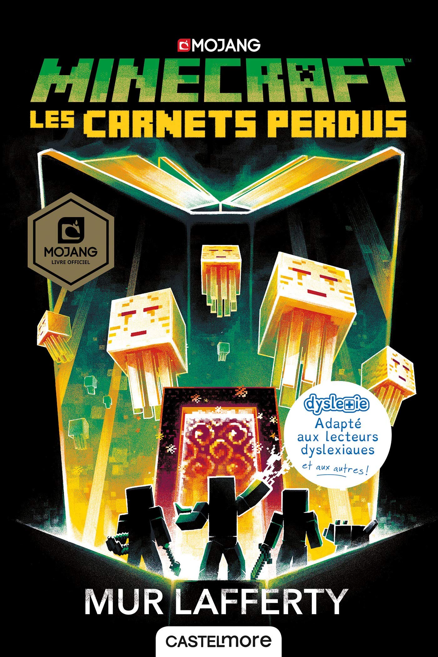 Les Carnets perdus (version dyslexique): Minecraft officiel, T3