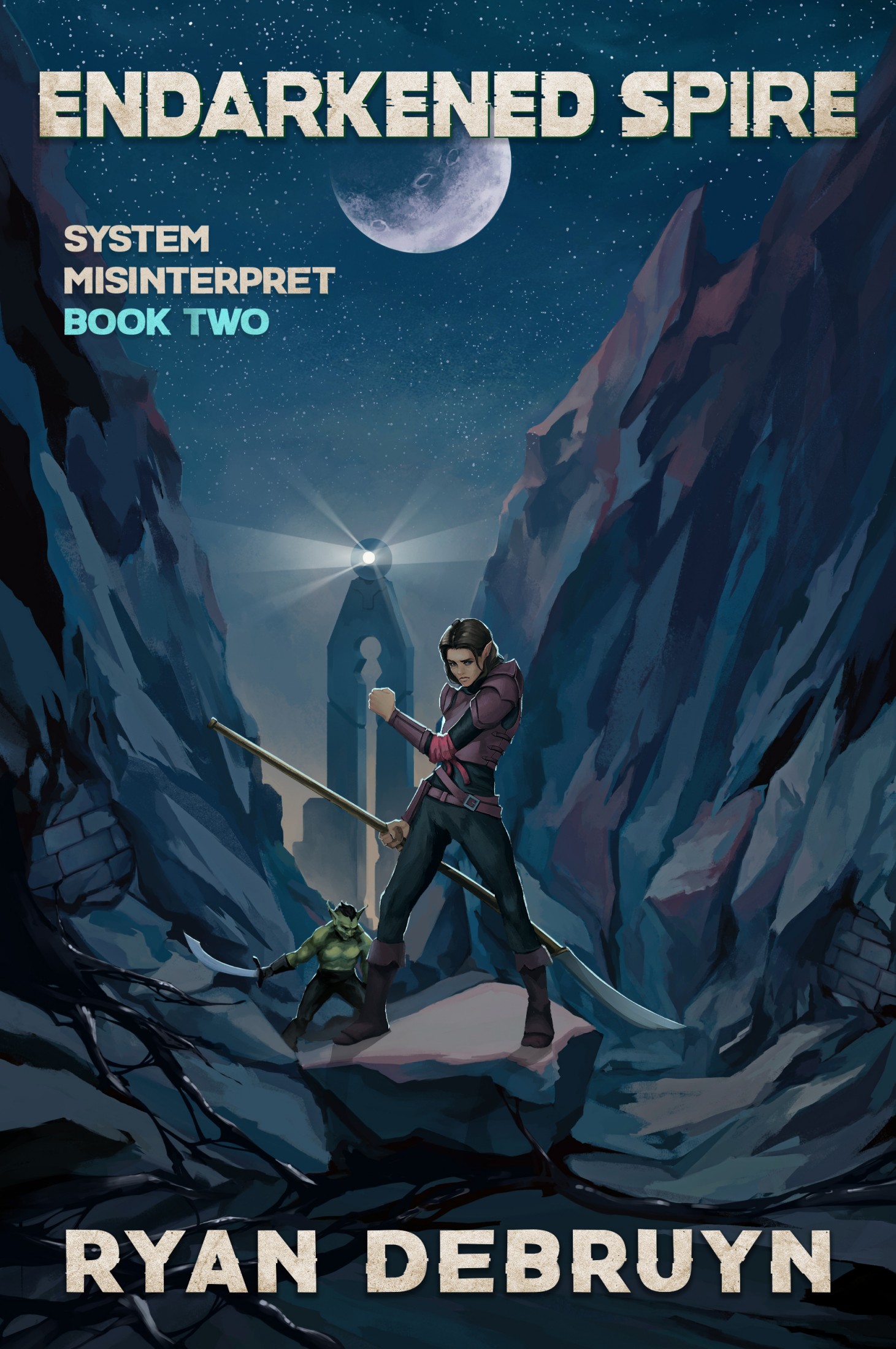 Endarkened Spire: System Misinterpret Book Two - A Post Apocalyptic Cultivation LitRPG