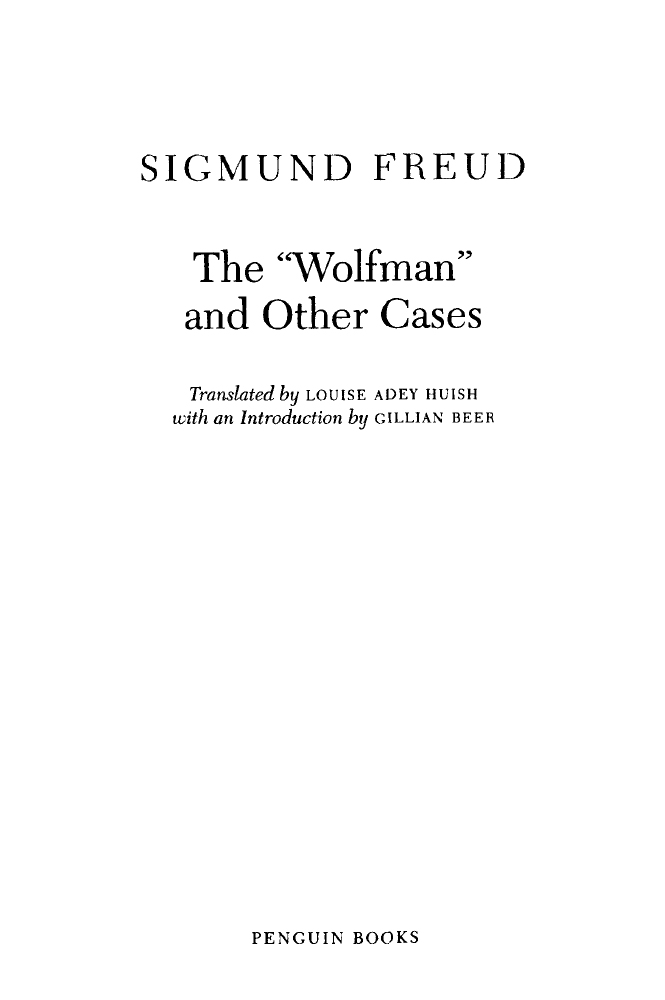 The Wolfman and Other Cases