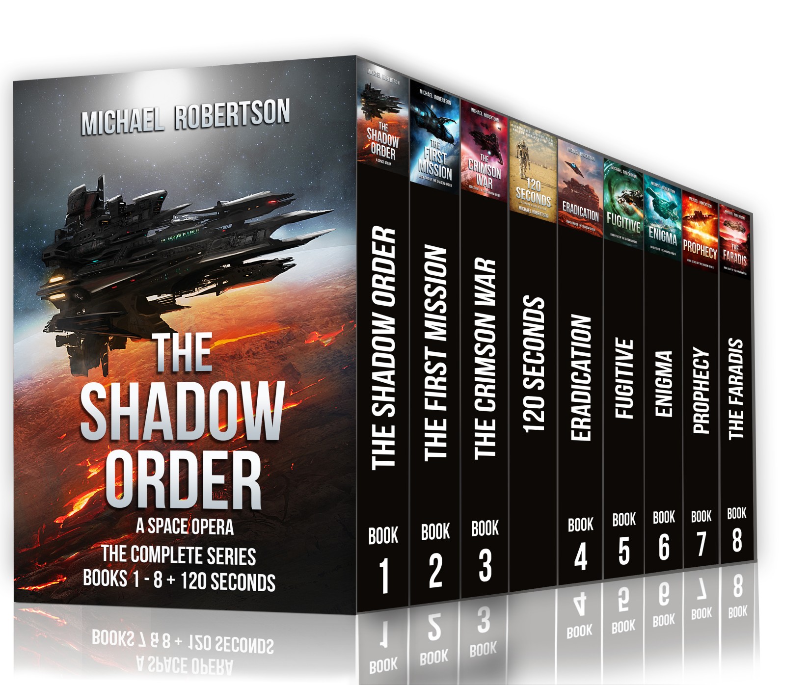 The Shadow Order - Books 1 - 8 + 120 Seconds