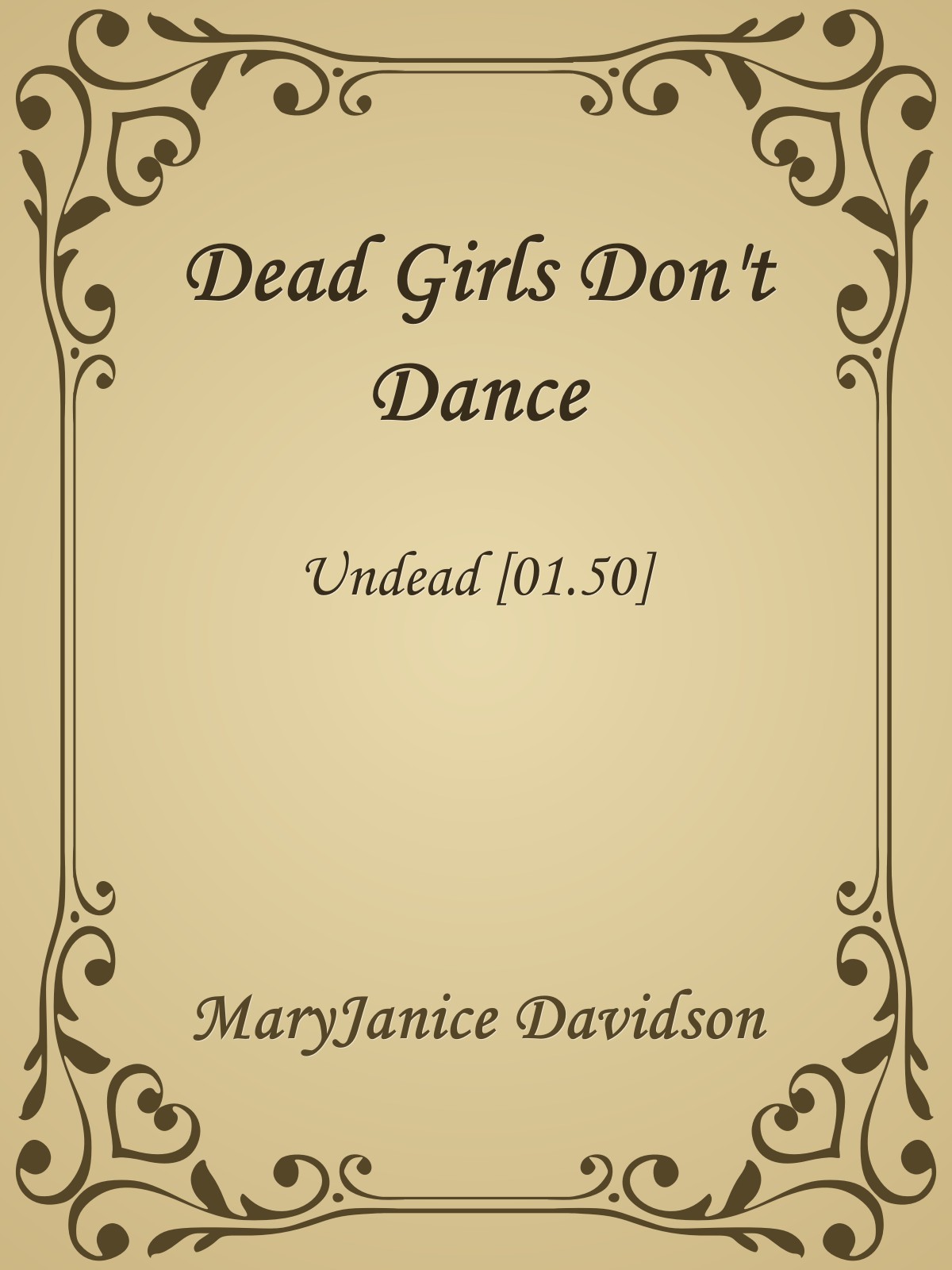 Dead Girls Don't Dance