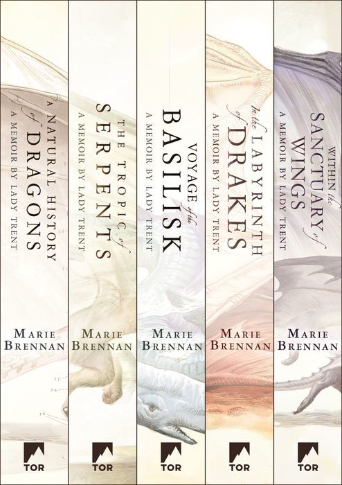 The Complete Memoirs of Lady Trent Series: A Natural History of Dragons, the Tropic of Serpents, the Voyage of the Basilisk, in the Labyrinth of Drakes, Within the Sanctuary of Wings