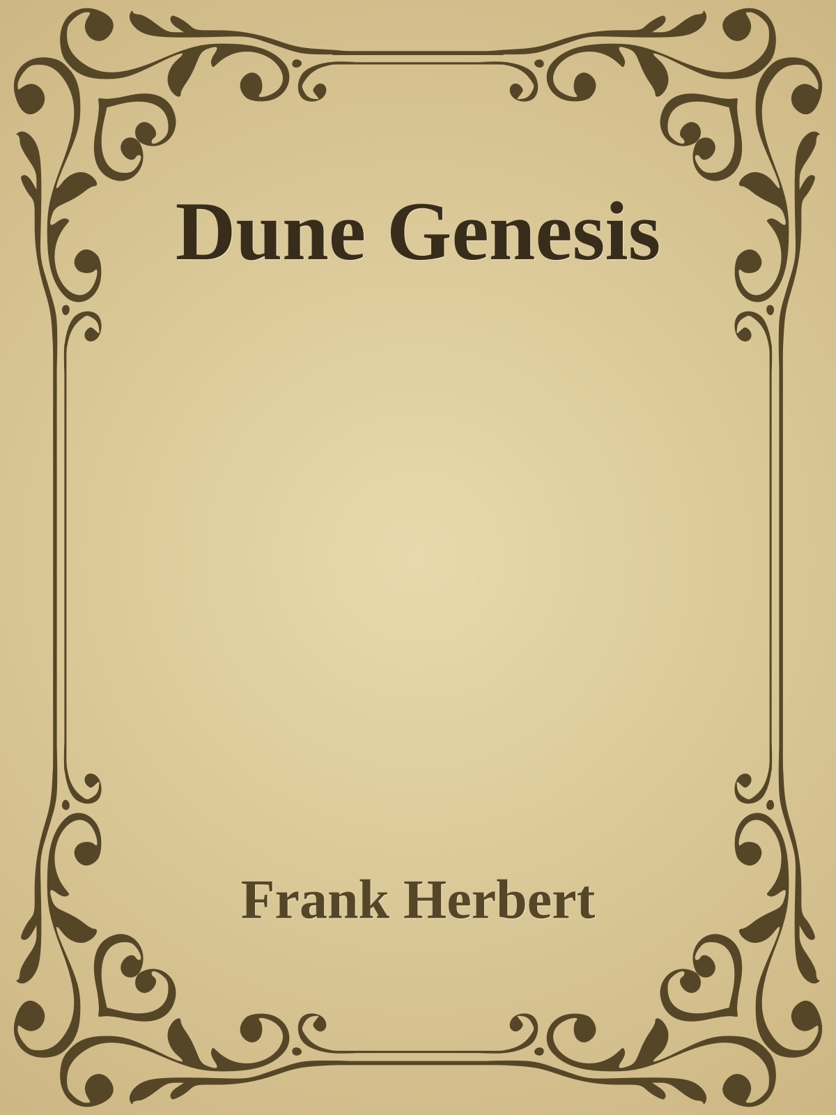Dune Genesis