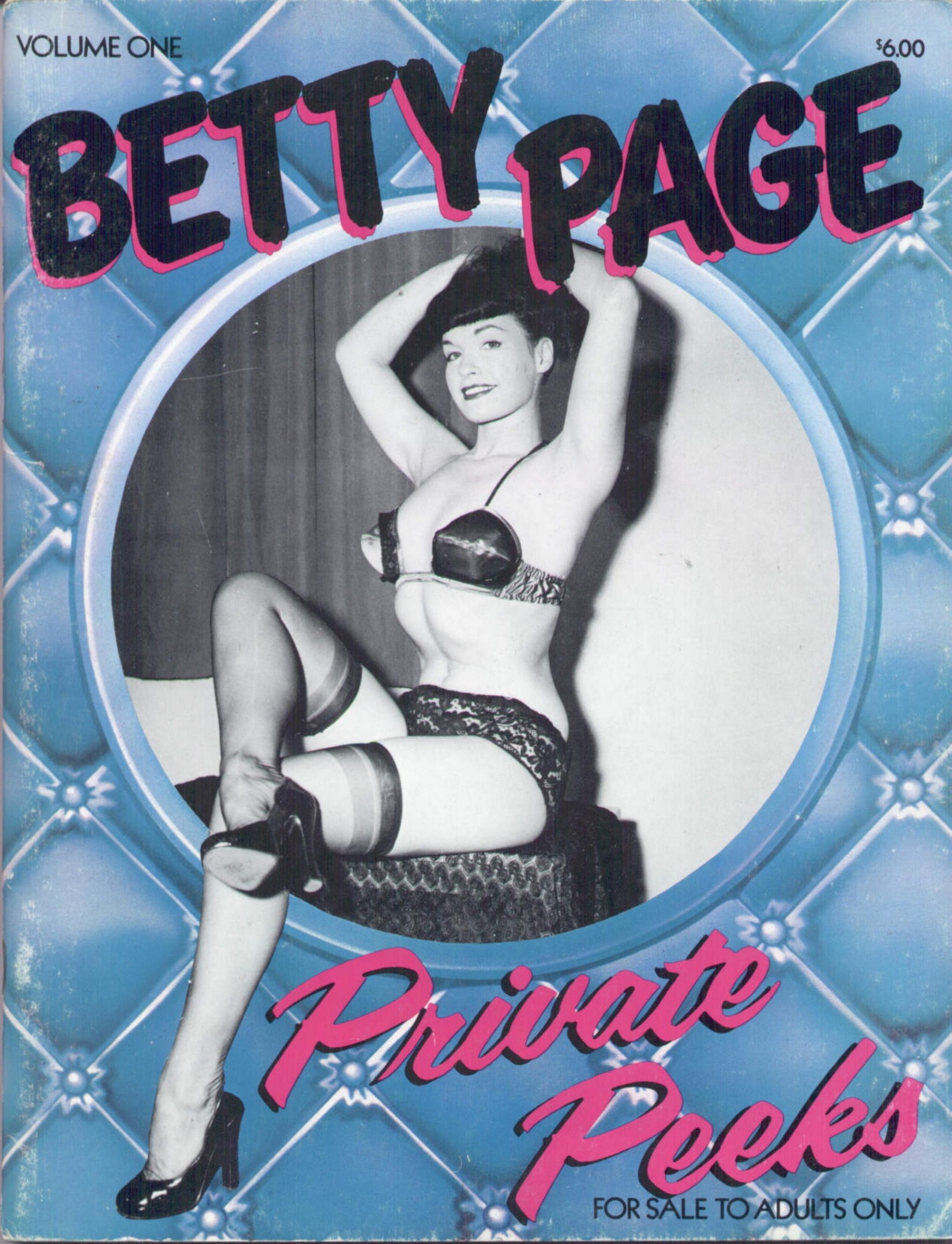 Betty Page Private Peeks Volume One