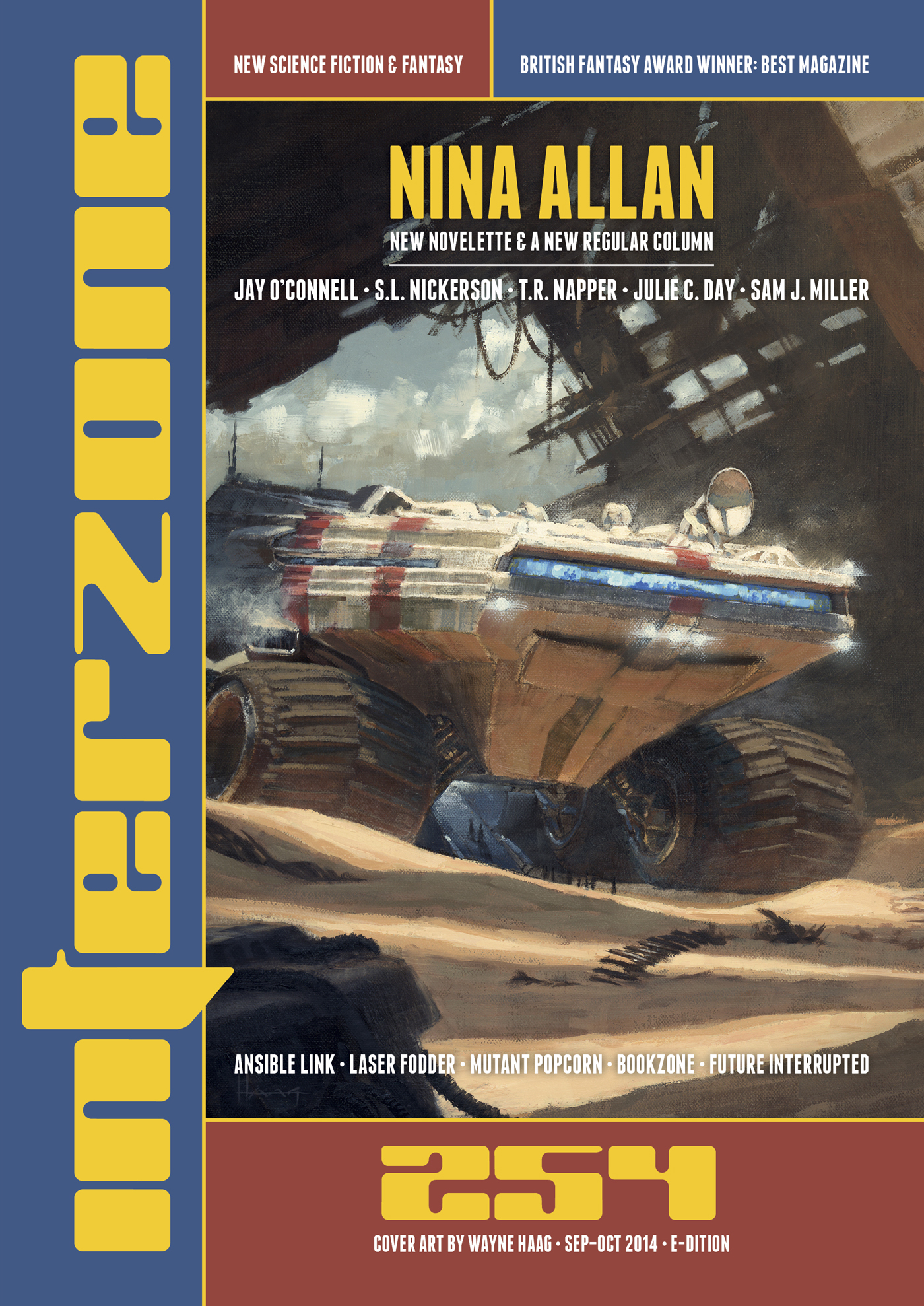 INTERZONE 254 SEPT-OCT 2014