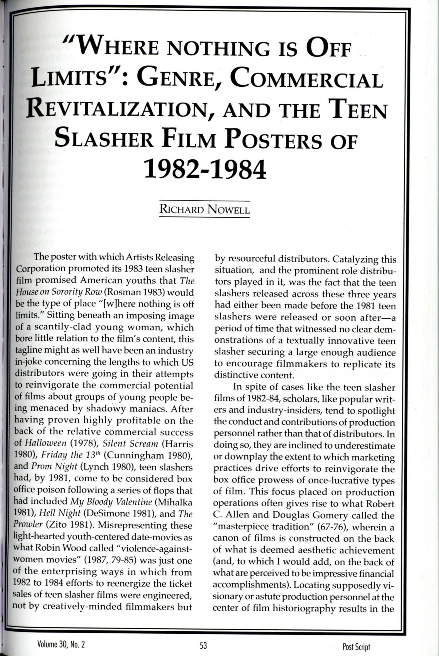 Where Nothing Is Off Limits