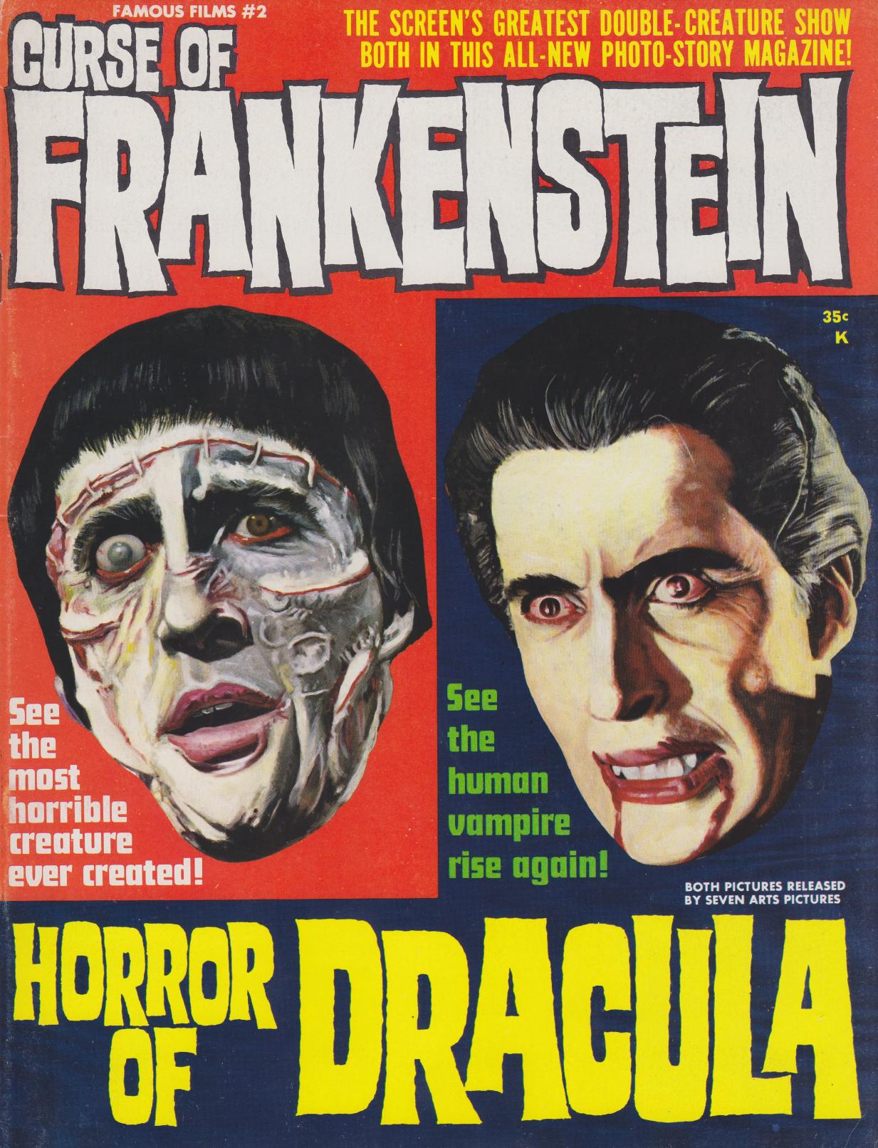 Famous Films 2 - Curse of Frankenstein - Horror of Dracula