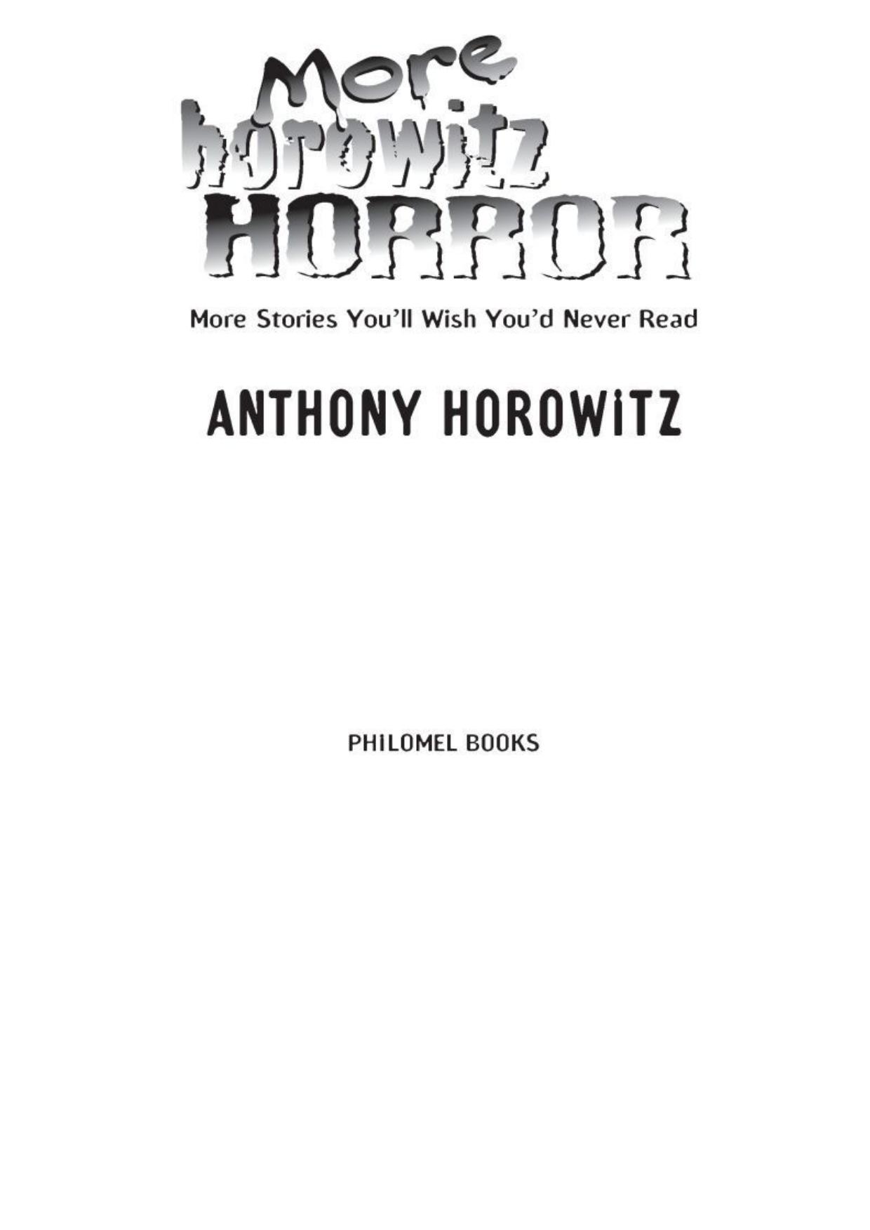 More Horowitz Horror