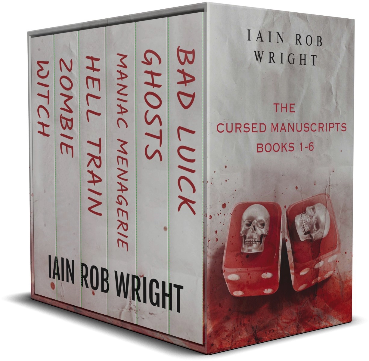 The Cursed Manuscripts: Books 1-6: Witch, Zombie, Hell Train, Maniac Menagerie, Ghosts, Bad Luck