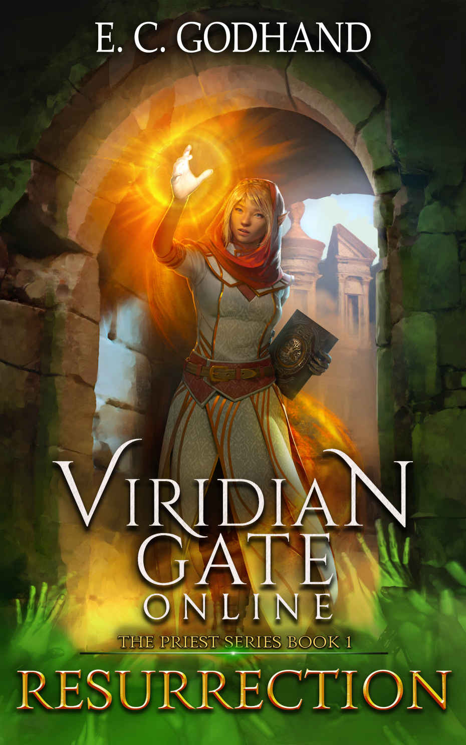 Viridian Gate Online: Resurrection: A litRPG Adventure (The Heartfire Healer Series Book 1)