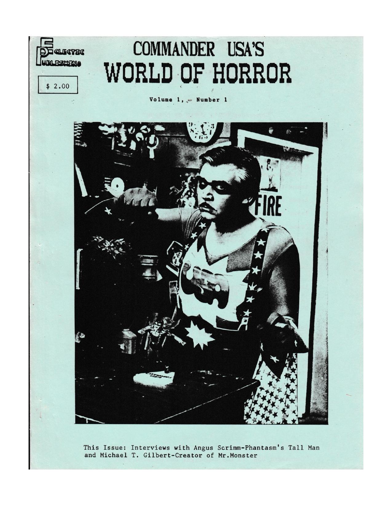 Commander USA's World of Horror