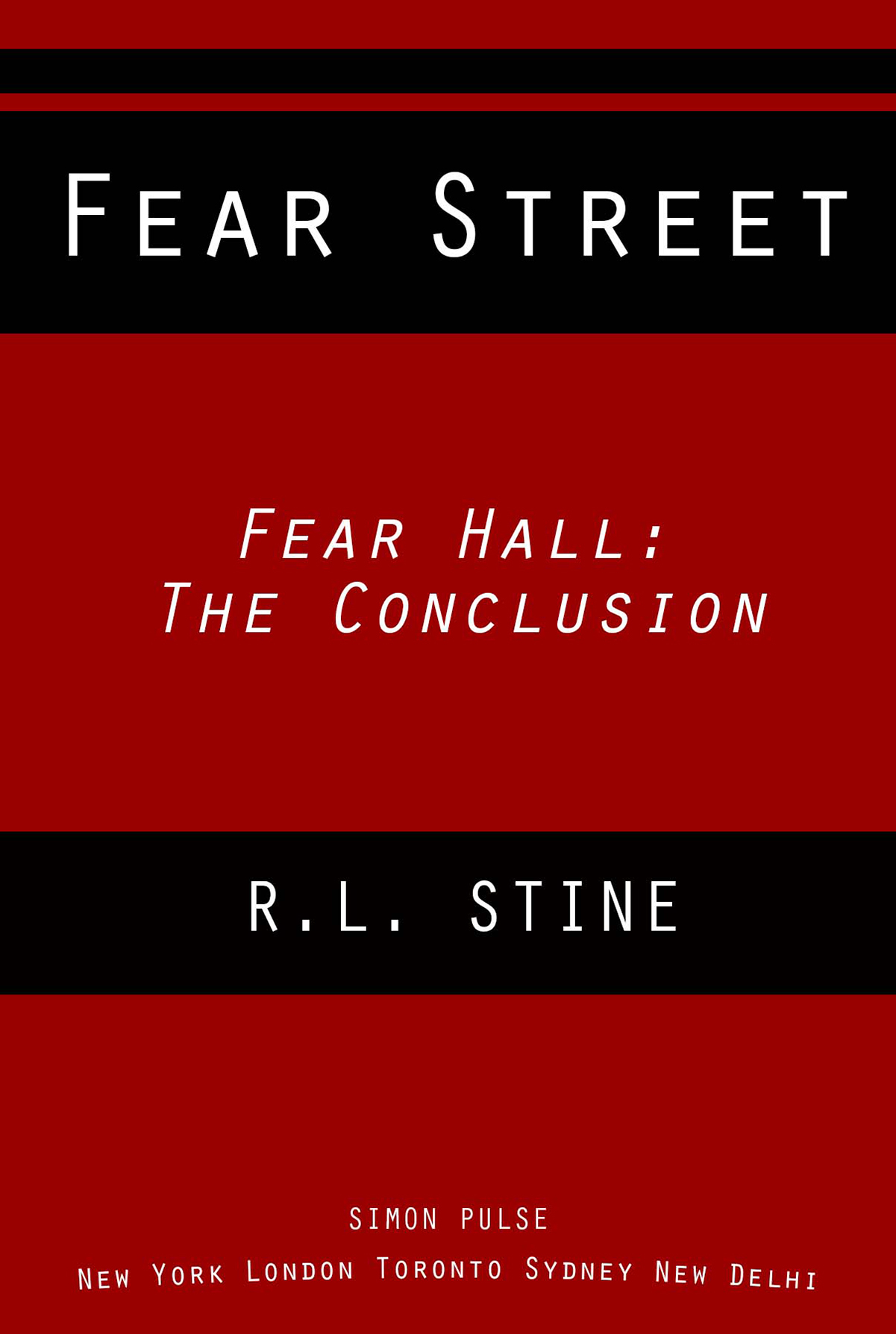 Fear Hall: The Conclusion