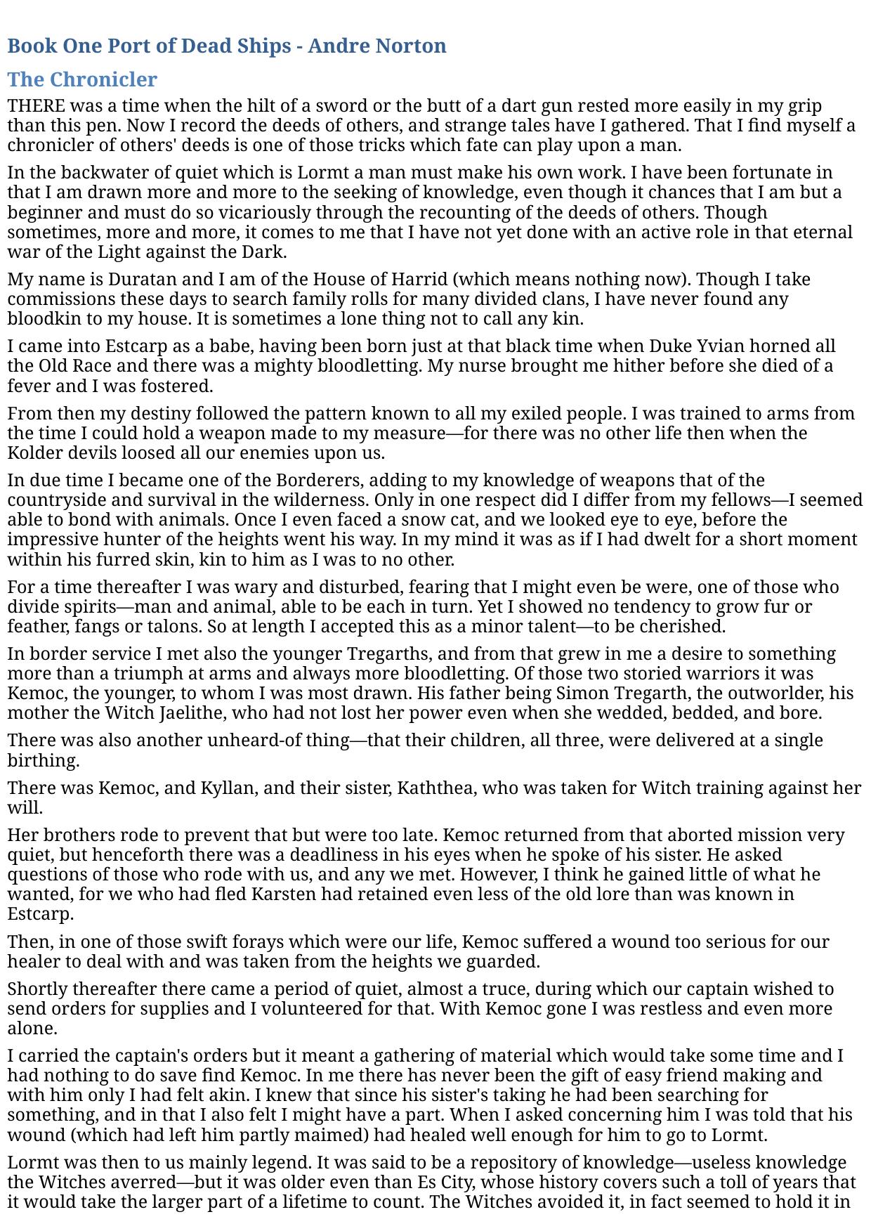 Witch World The Turning 01 Seakeep